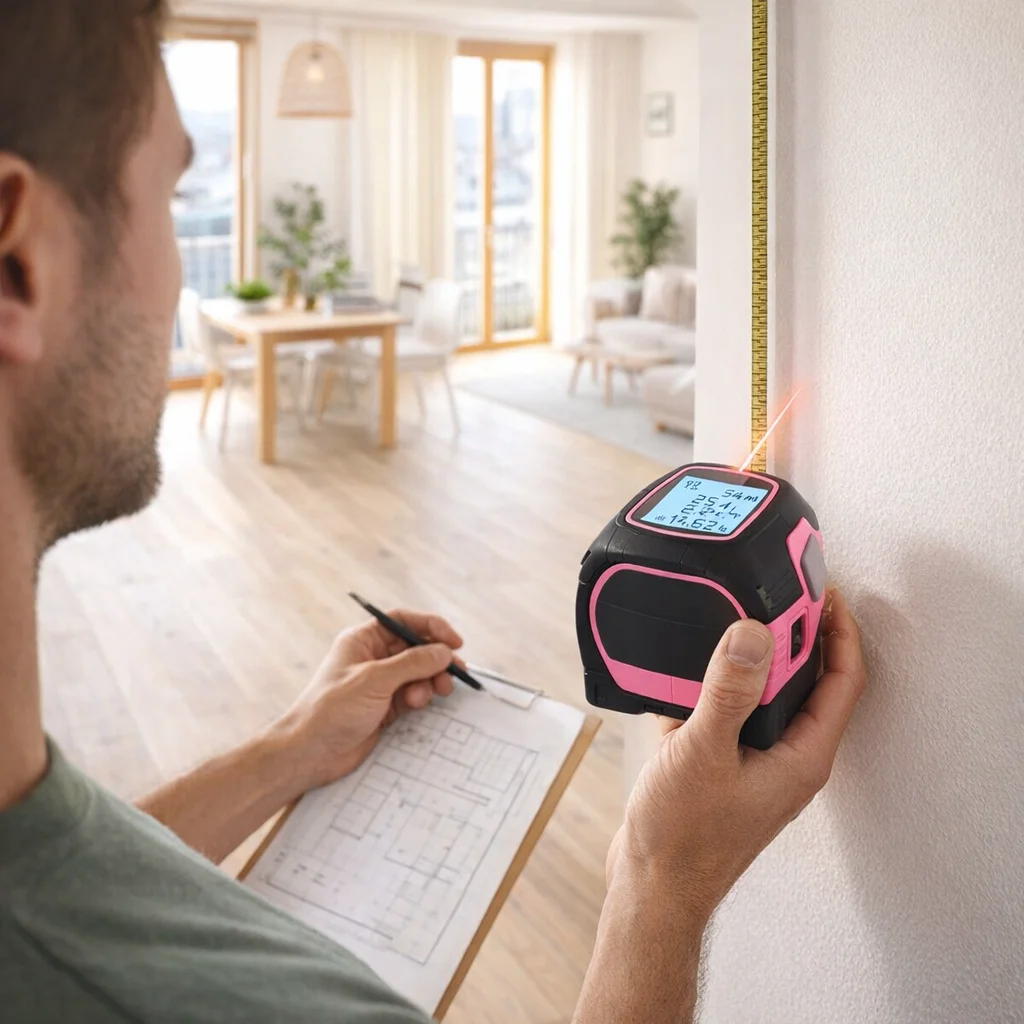 Smart linjal används vid heminredning och renovering - köp smart linjal online