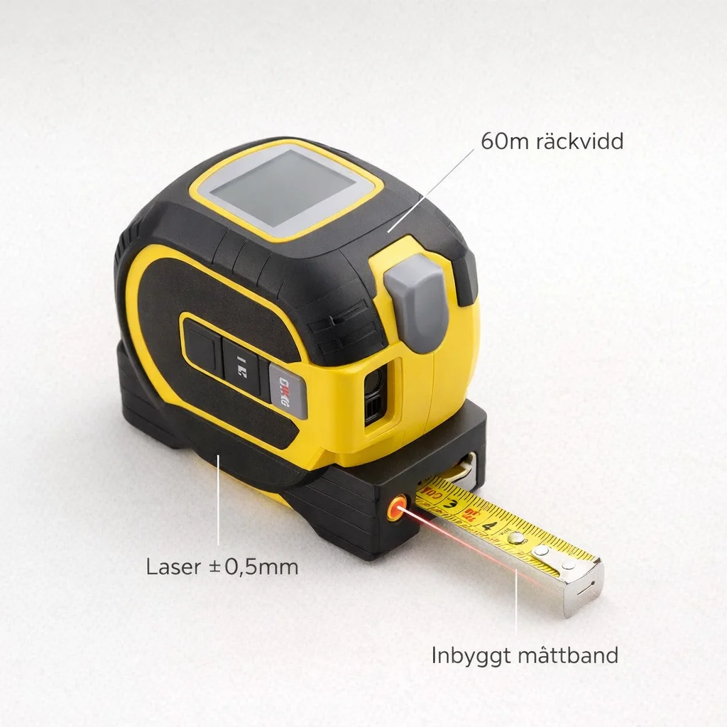 Almighty smart linjal för precision - infographic view