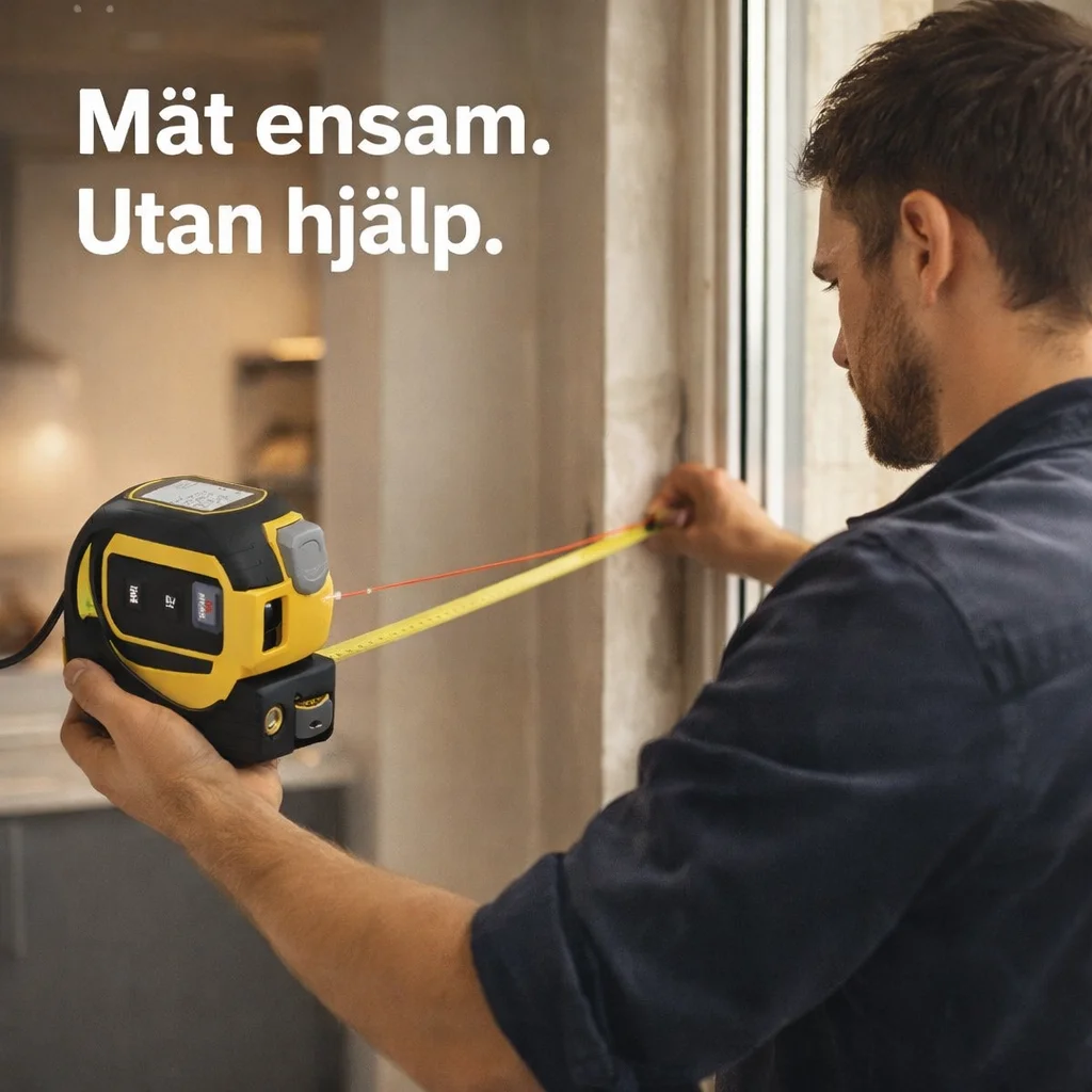 Almighty smart linjal för precision - lifestyle view