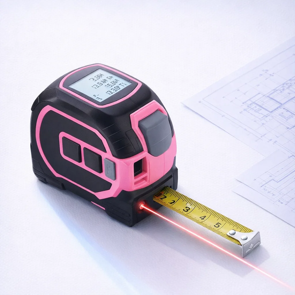 Linjalo digitalt mätverktyg - premium linjal gadget för precision och enkelhet